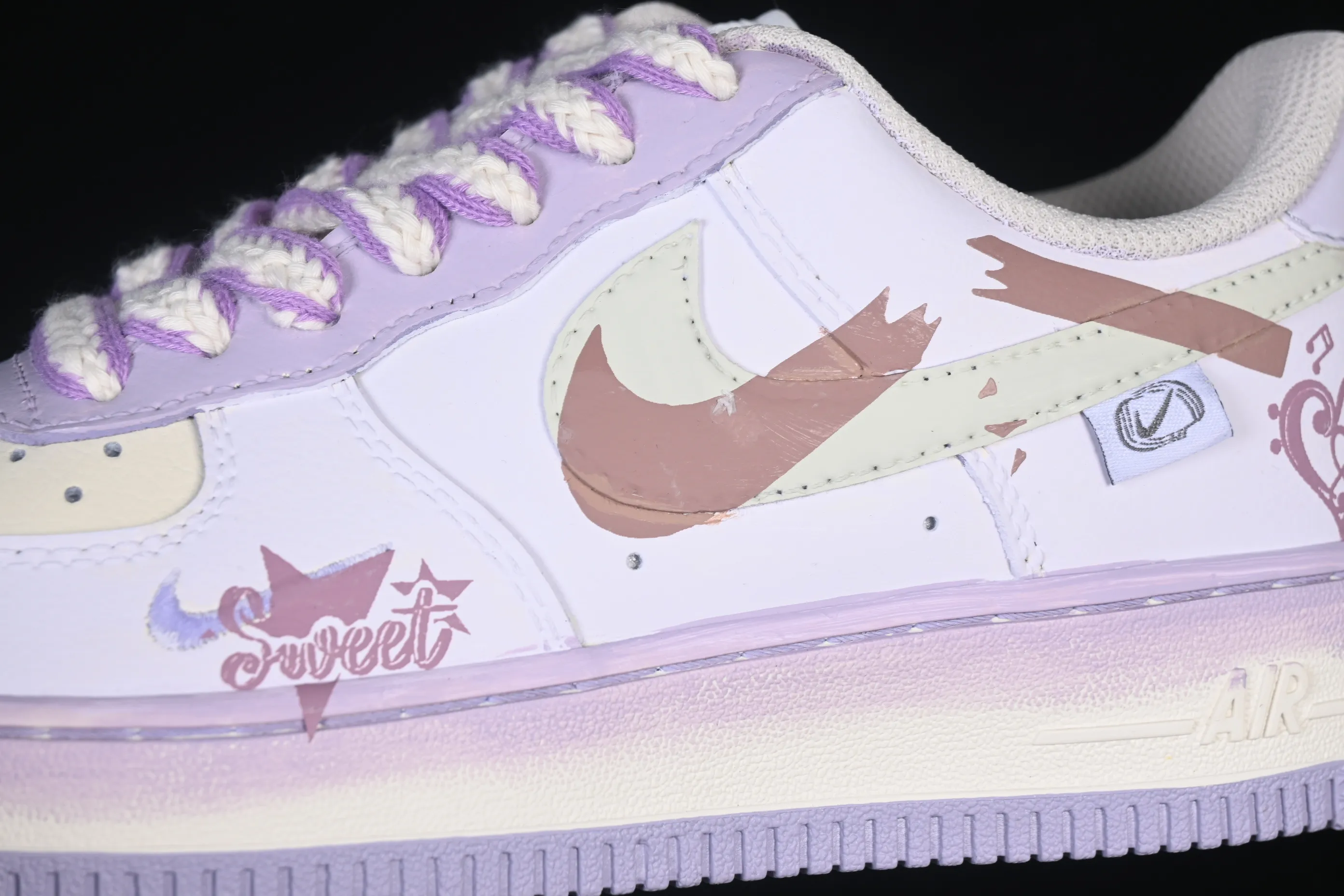 All categories Nk Air Force 1 Air Force series Nk Air Force 1 Low Air Force low top Nike Air Force 1'07 Low "Pastel Candy Doodle" Hand-painted graffiti Gummy graffiti Air Force One low-top casual sneakers FB1839-321